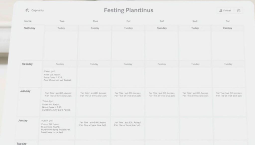 sessions plan