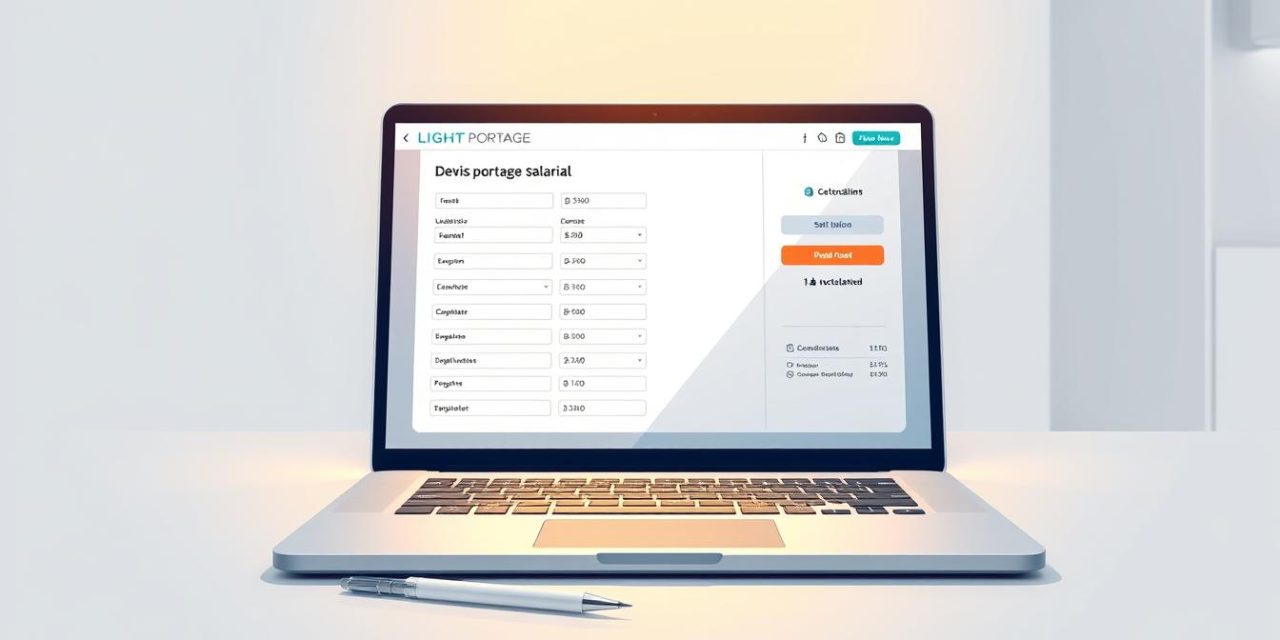 Simulation de Devis Portage Salarial en Ligne – Devis Immédiat