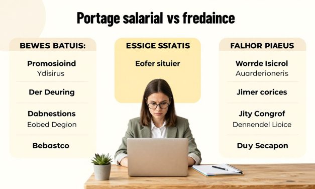 Tableau Comparatif des Statuts : Portage Salarial vs Freelance