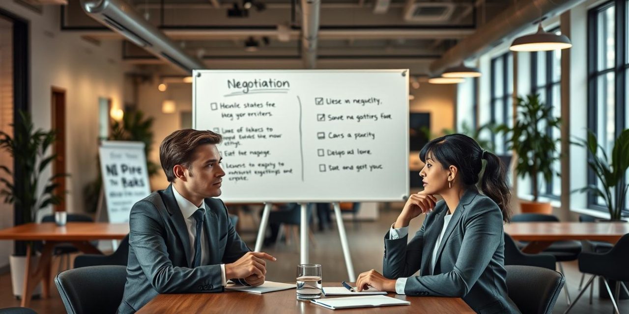 Techniques de négociation en portage salarial : Guide Complet