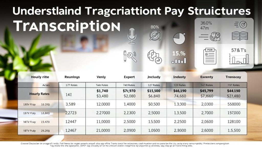 transcription pay rates