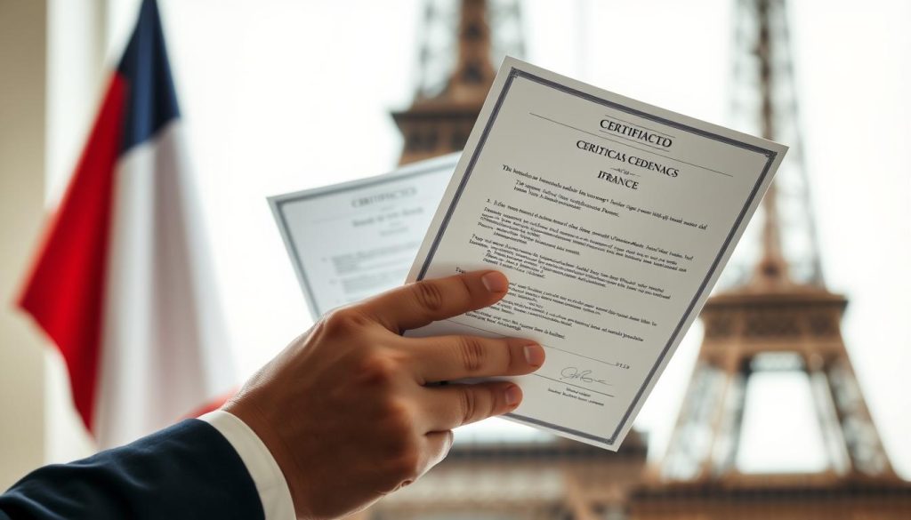verifying legal credentials France