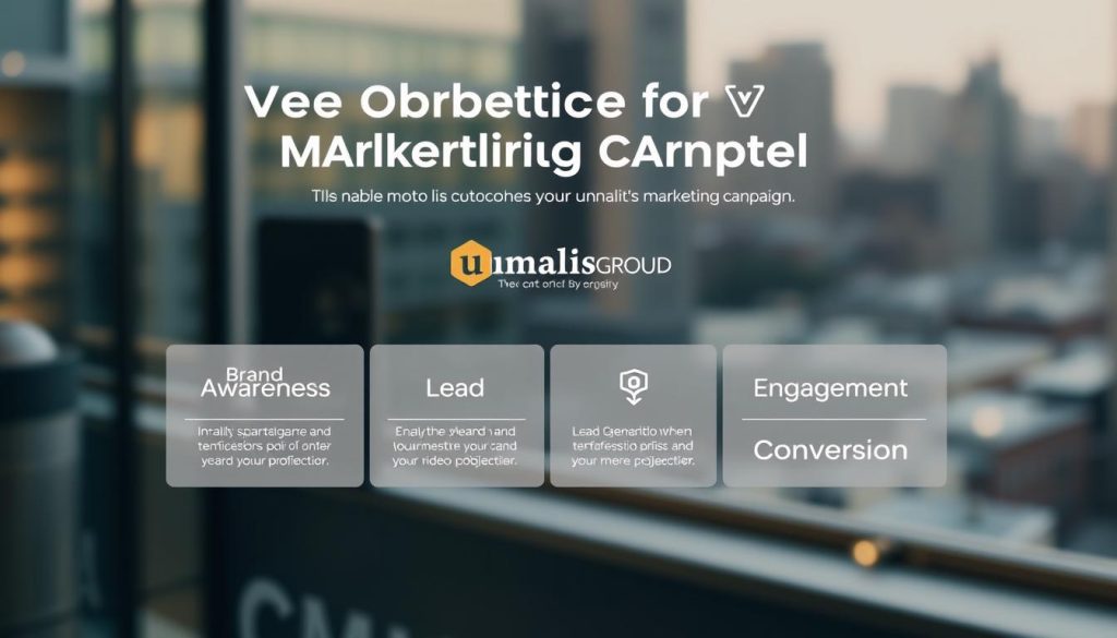 video campaign objectives