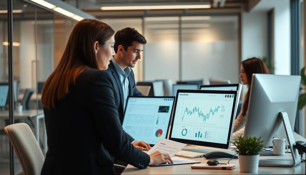 صورة لشركة portage salarial وهي تعمل على إدارة حسابات المستشارين