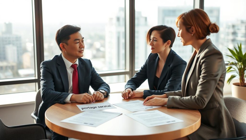 法国 portage salarial 制度与合同关系